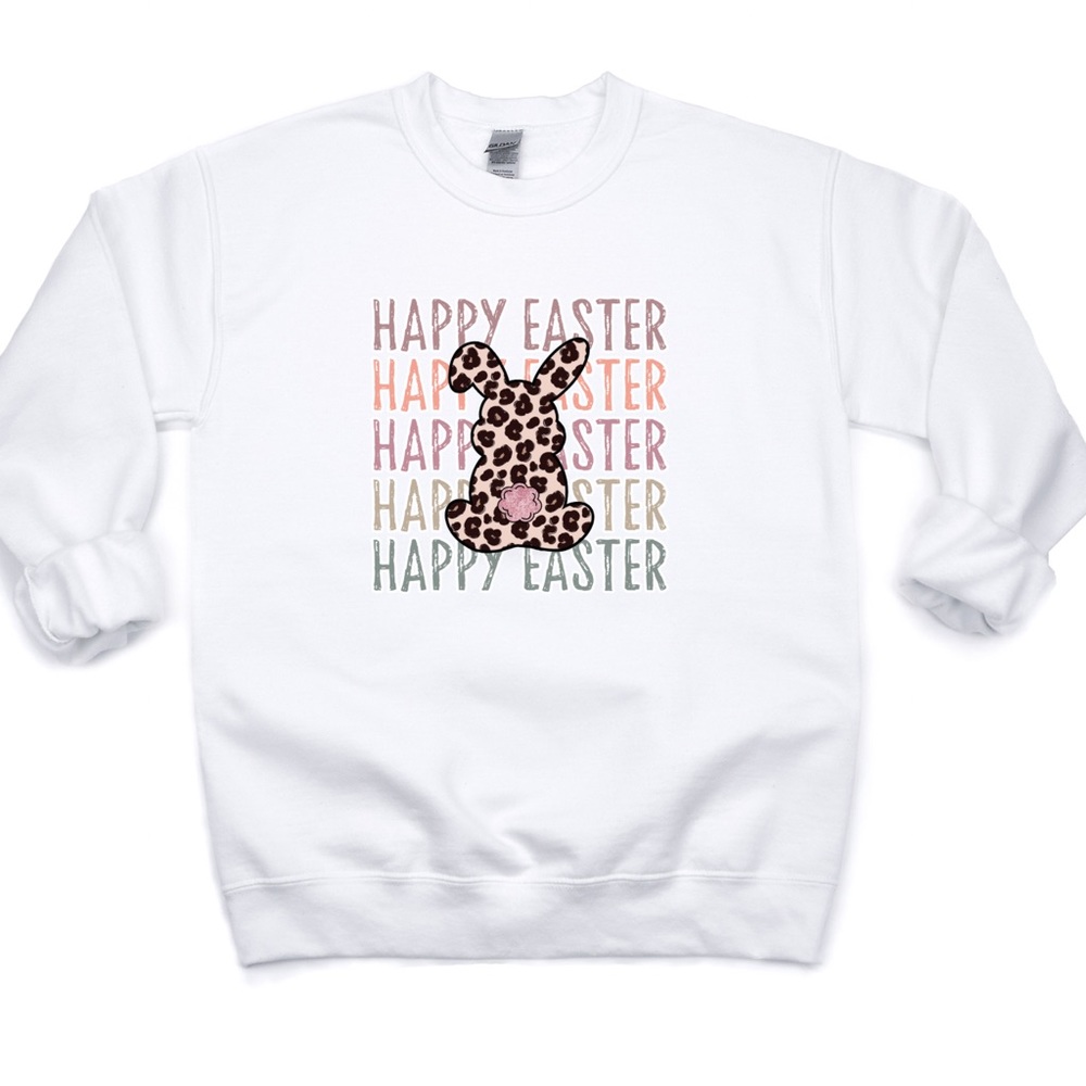 Happy Easter Bunny Custom Made Sweater